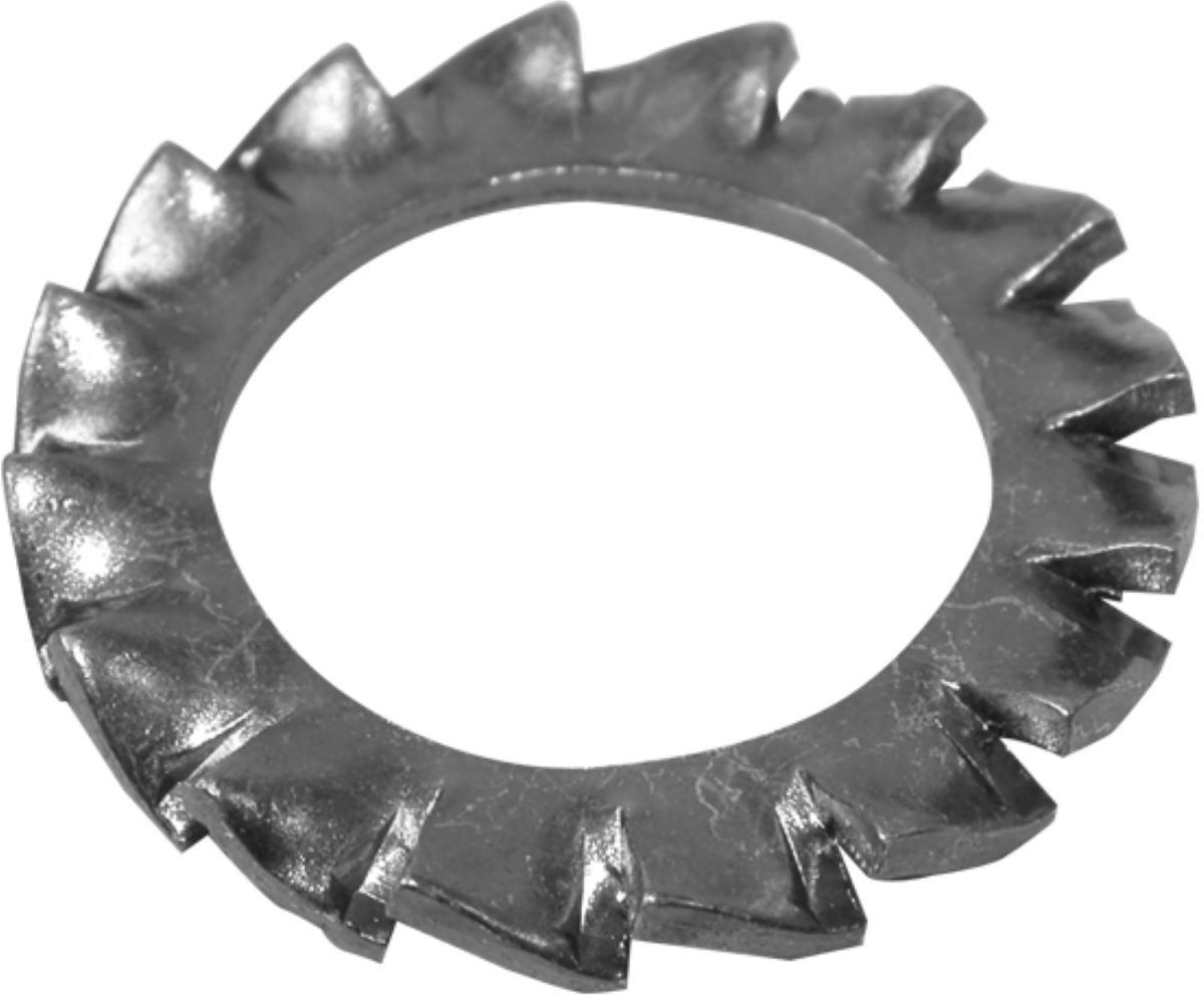 External jagged edges gear gasket washer